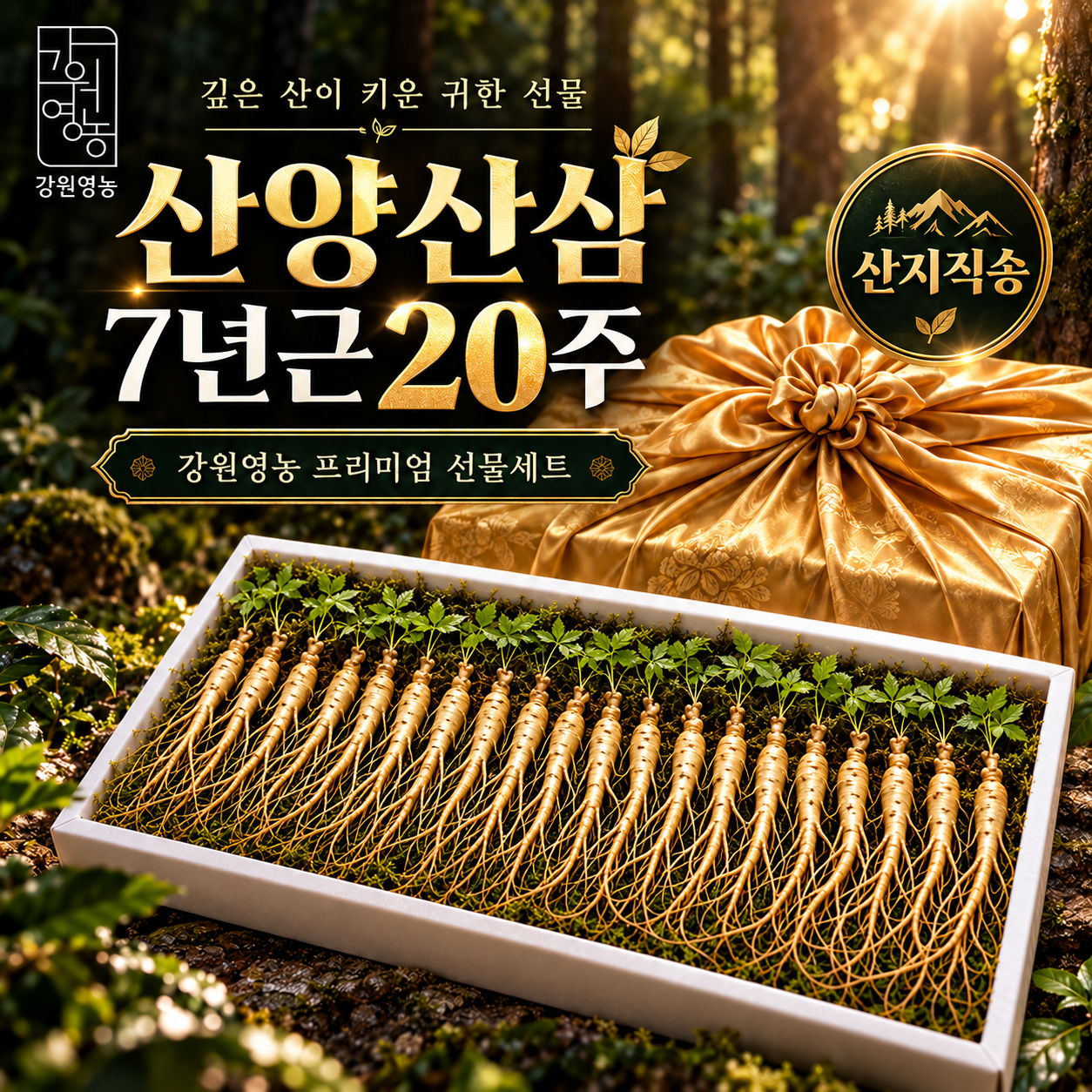 산양삼 7년근 20주
